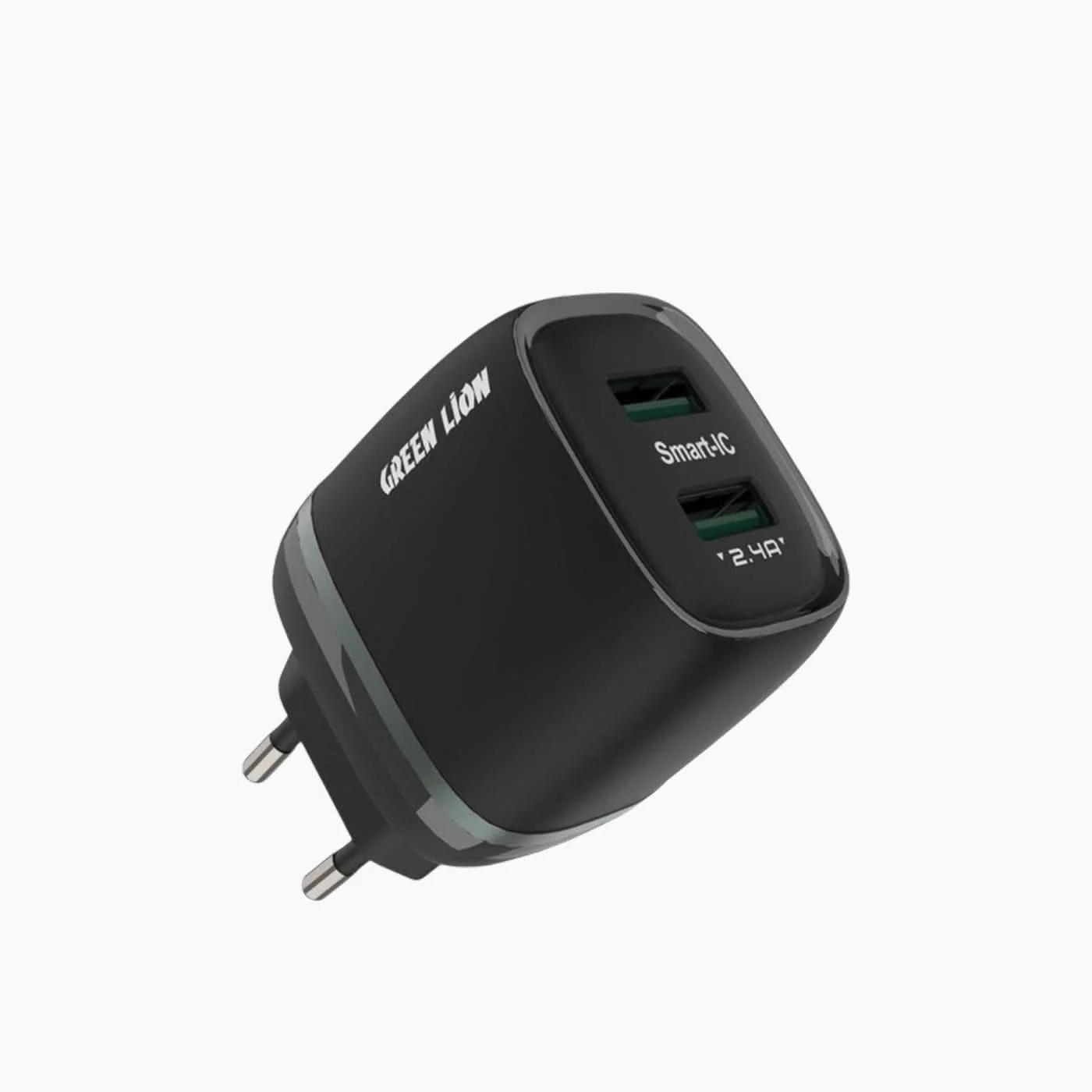 Green Lion Dual USB 12W Wall Charger - Image 2