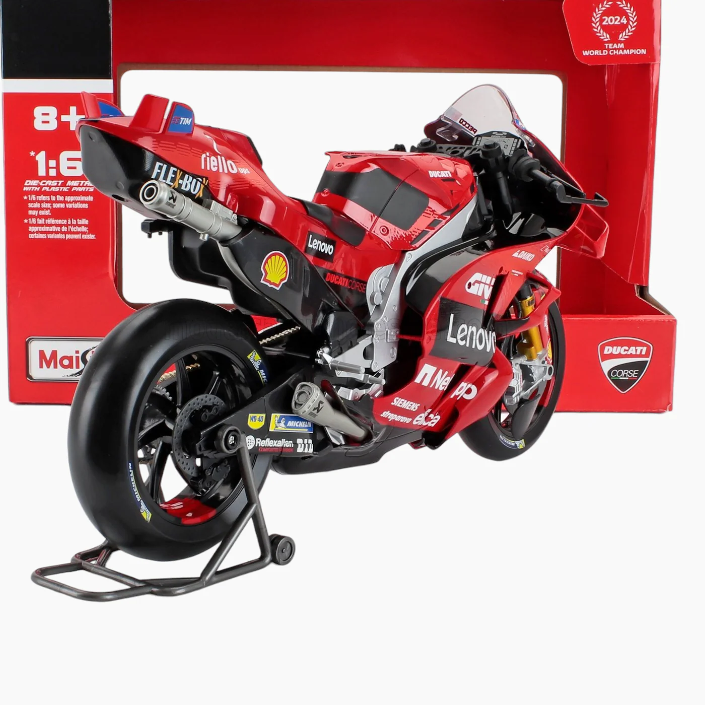 Maisto Burago Ducati Lenovo Team (2024) 1:6 - Image 6