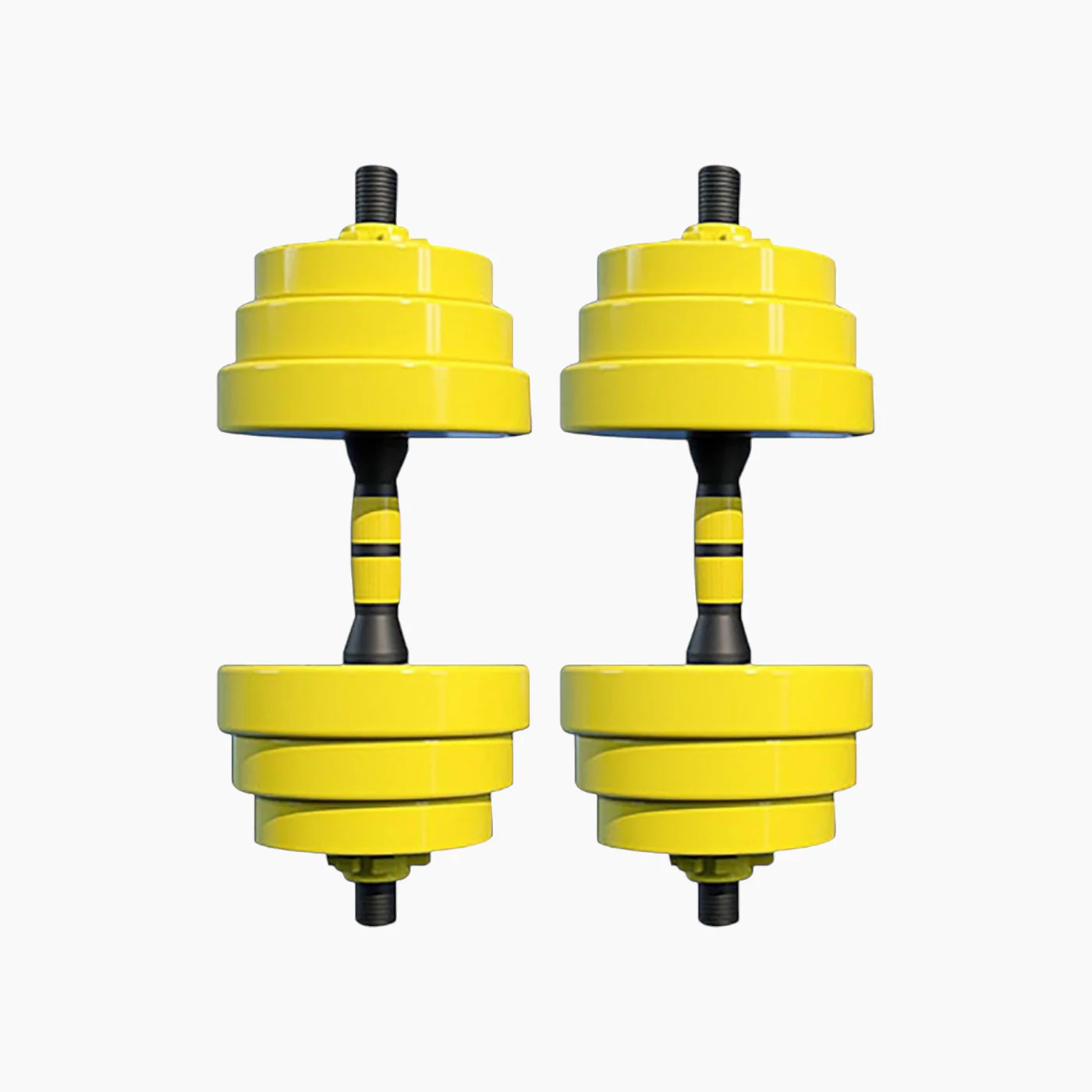 DUMBBELLS SET YELLOW