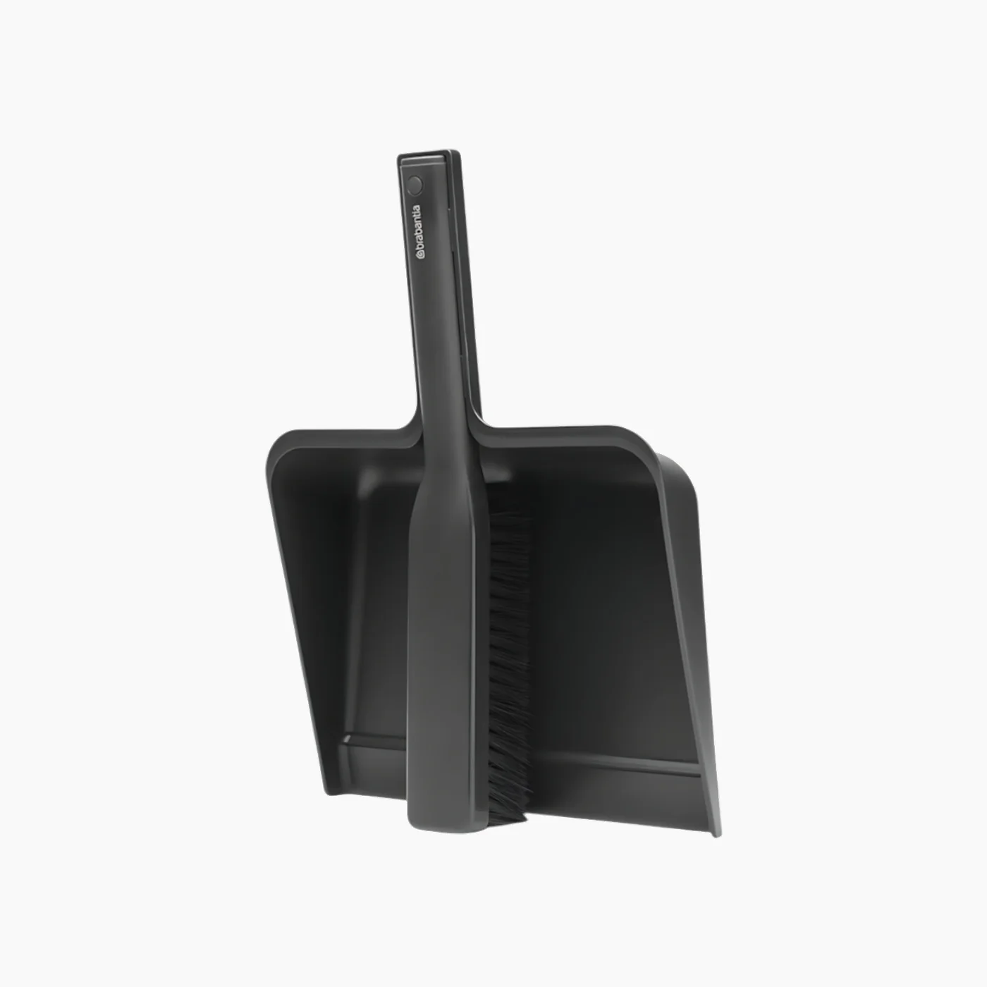 Brabantia Dustpan & Brush Set Dark Grey - Image 2