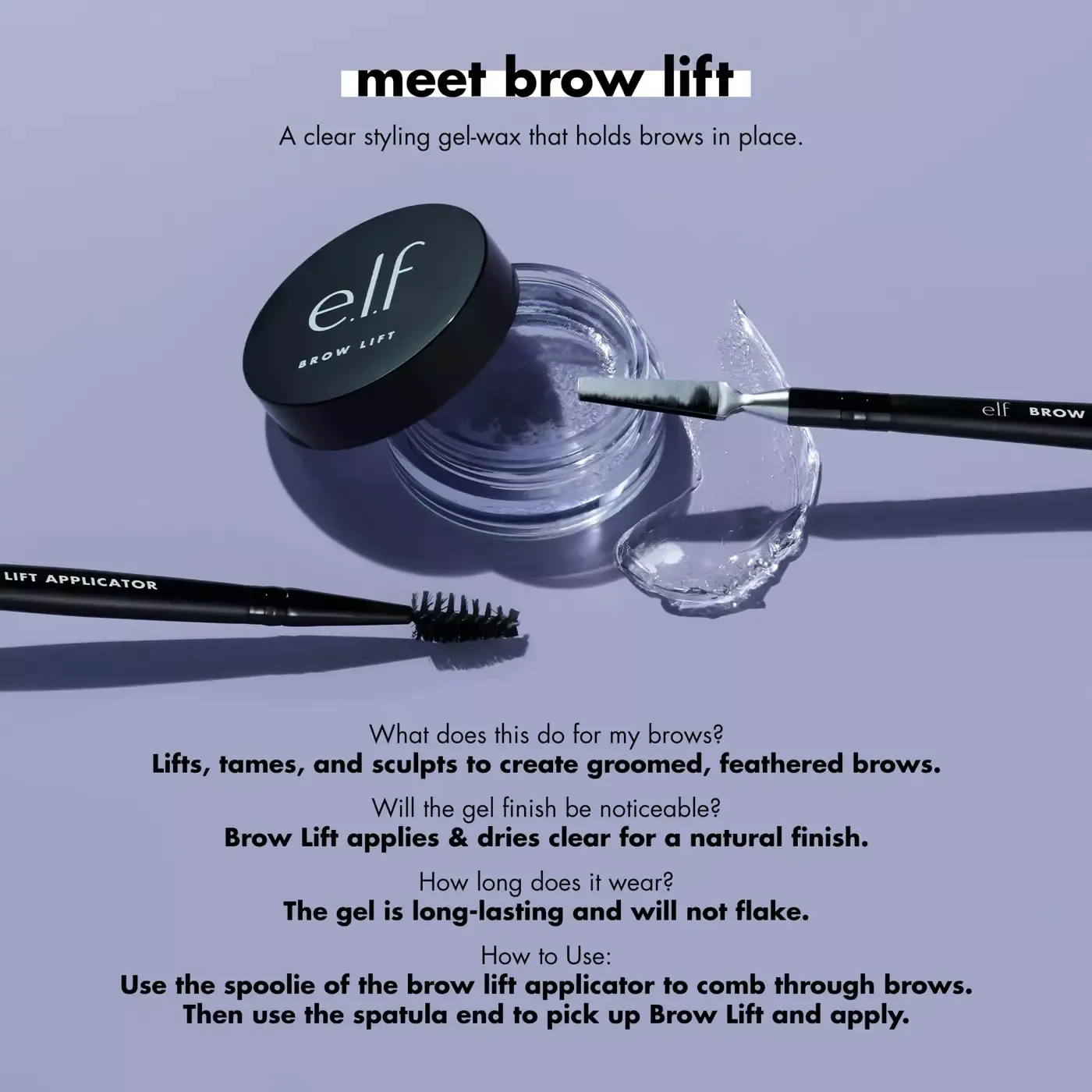 e.l.f. Cosmetics Brow Lift Styling Gel - Image 3