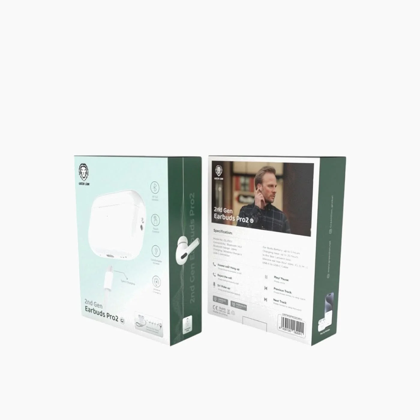 Green Lion Earbuds - Image 2