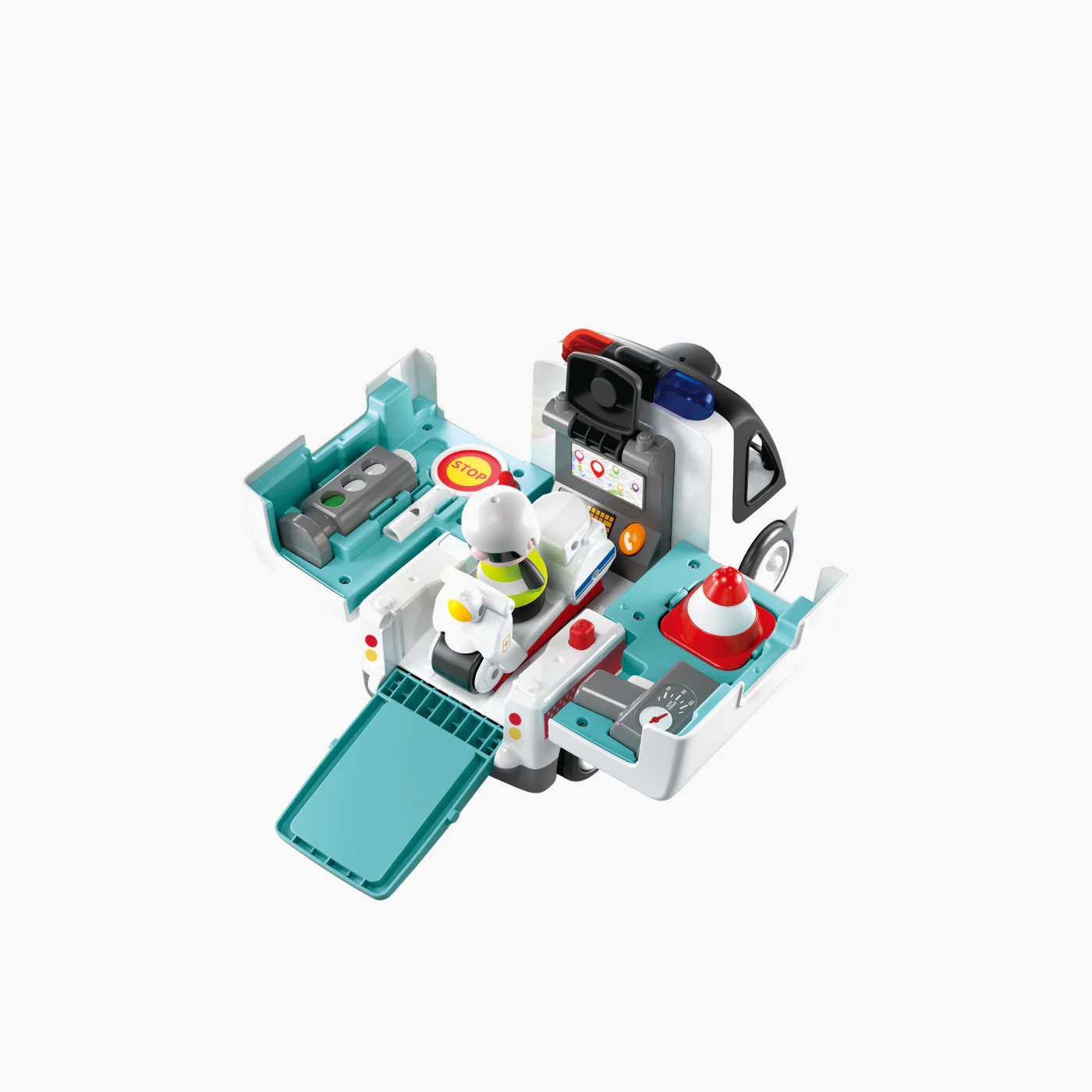 Hola Early Learning Police Car Toy - Image 2