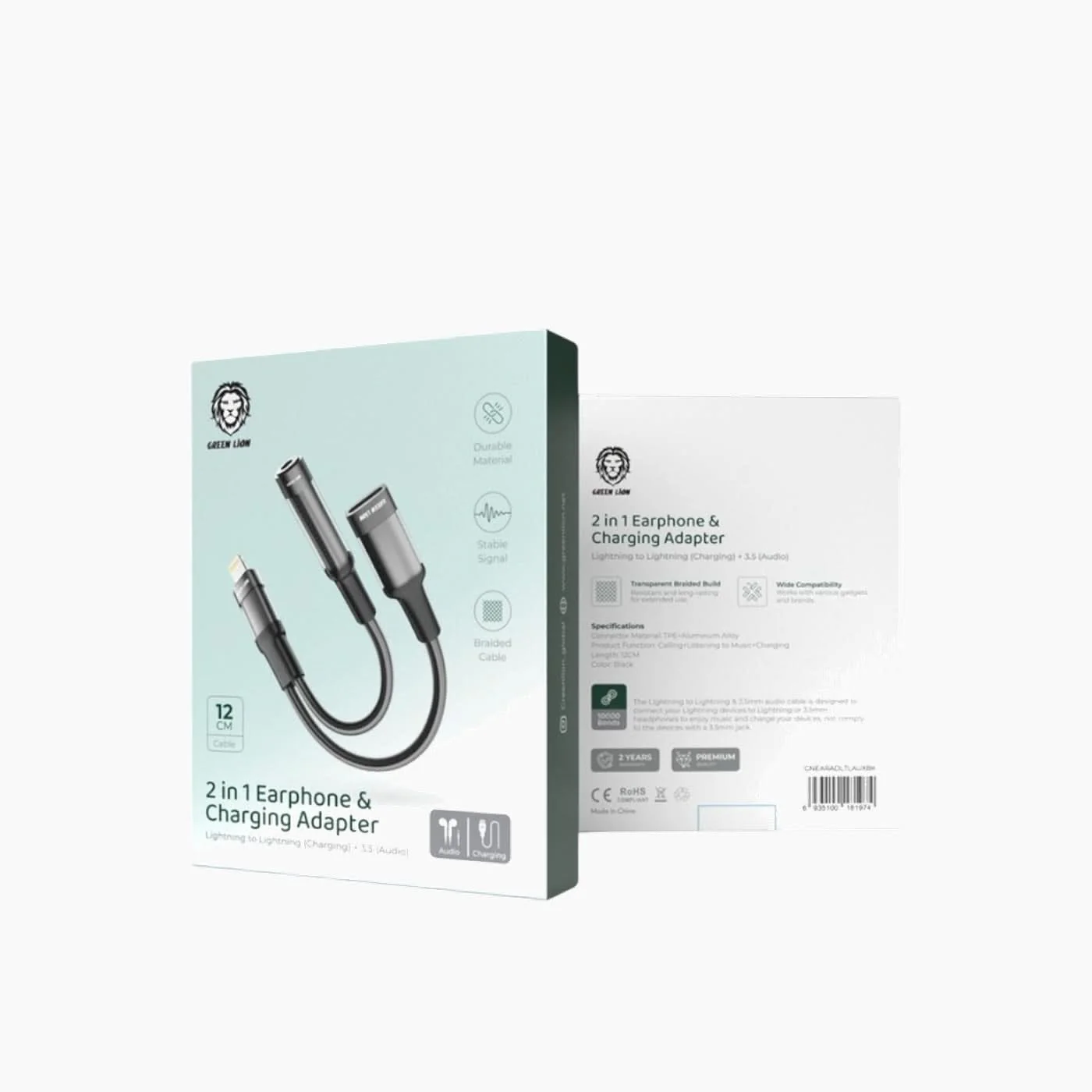 Green Lion Earphone Adapter - Image 2