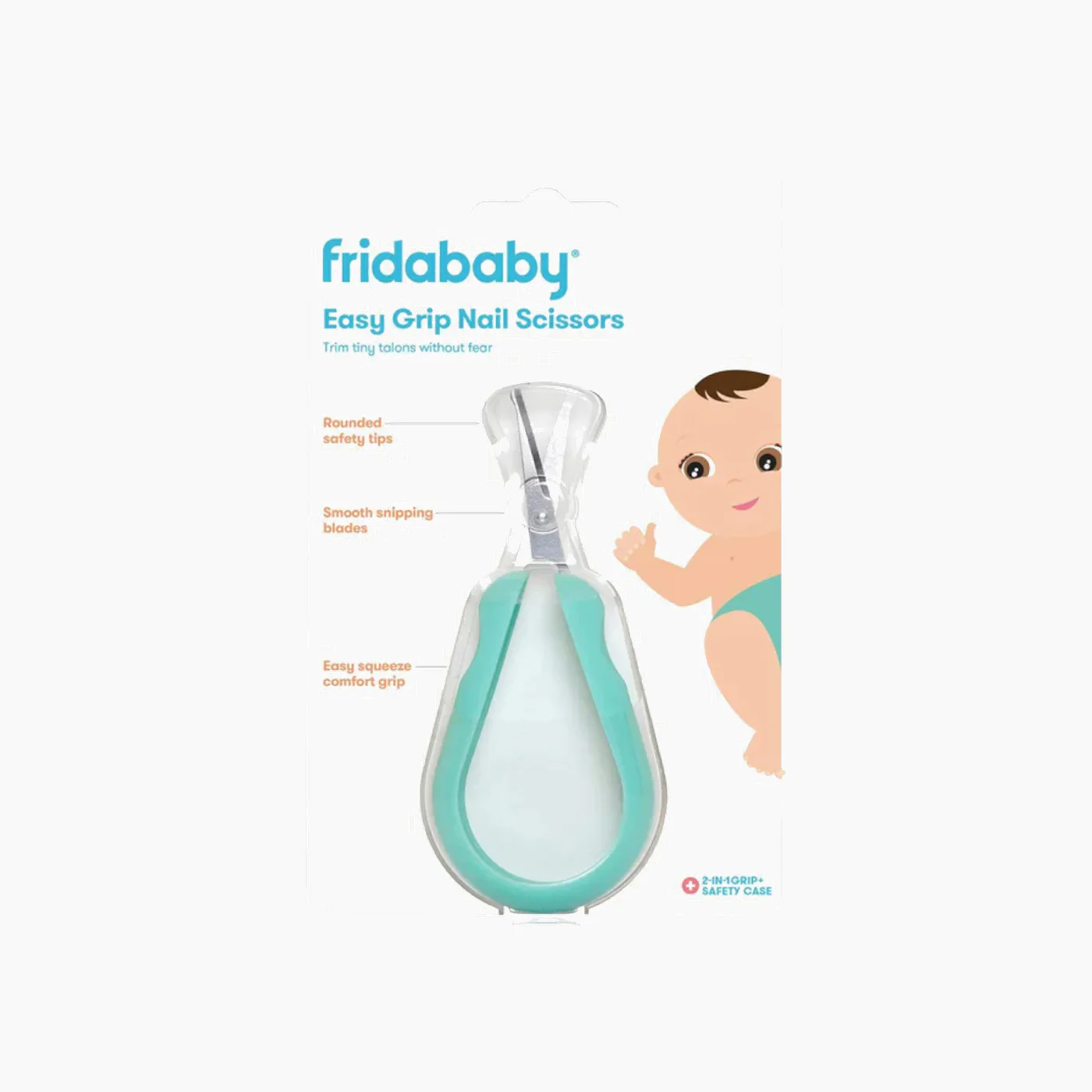 Frida Baby Easy Grip Nail Scissors - Image 2