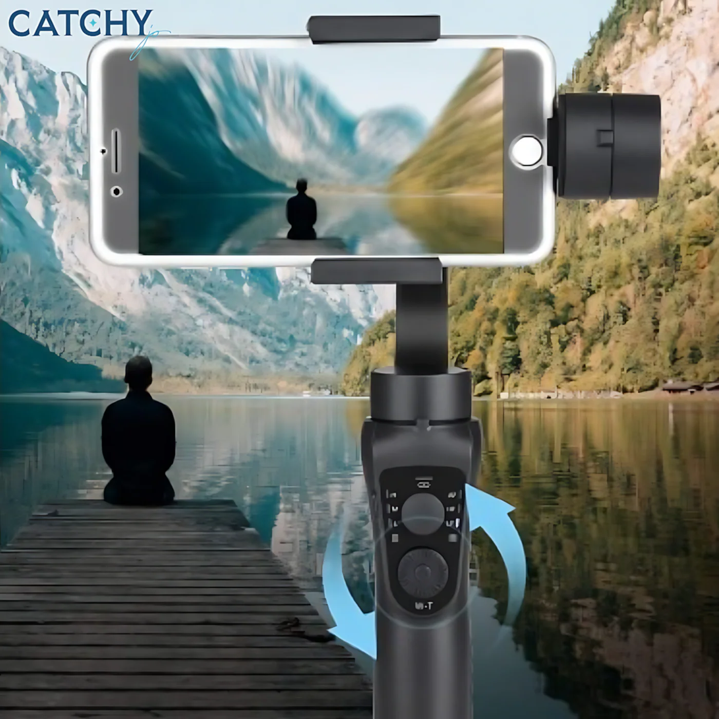 Eirmai YB-G5 3-Axis Smartphone Stabilizer - Image 3