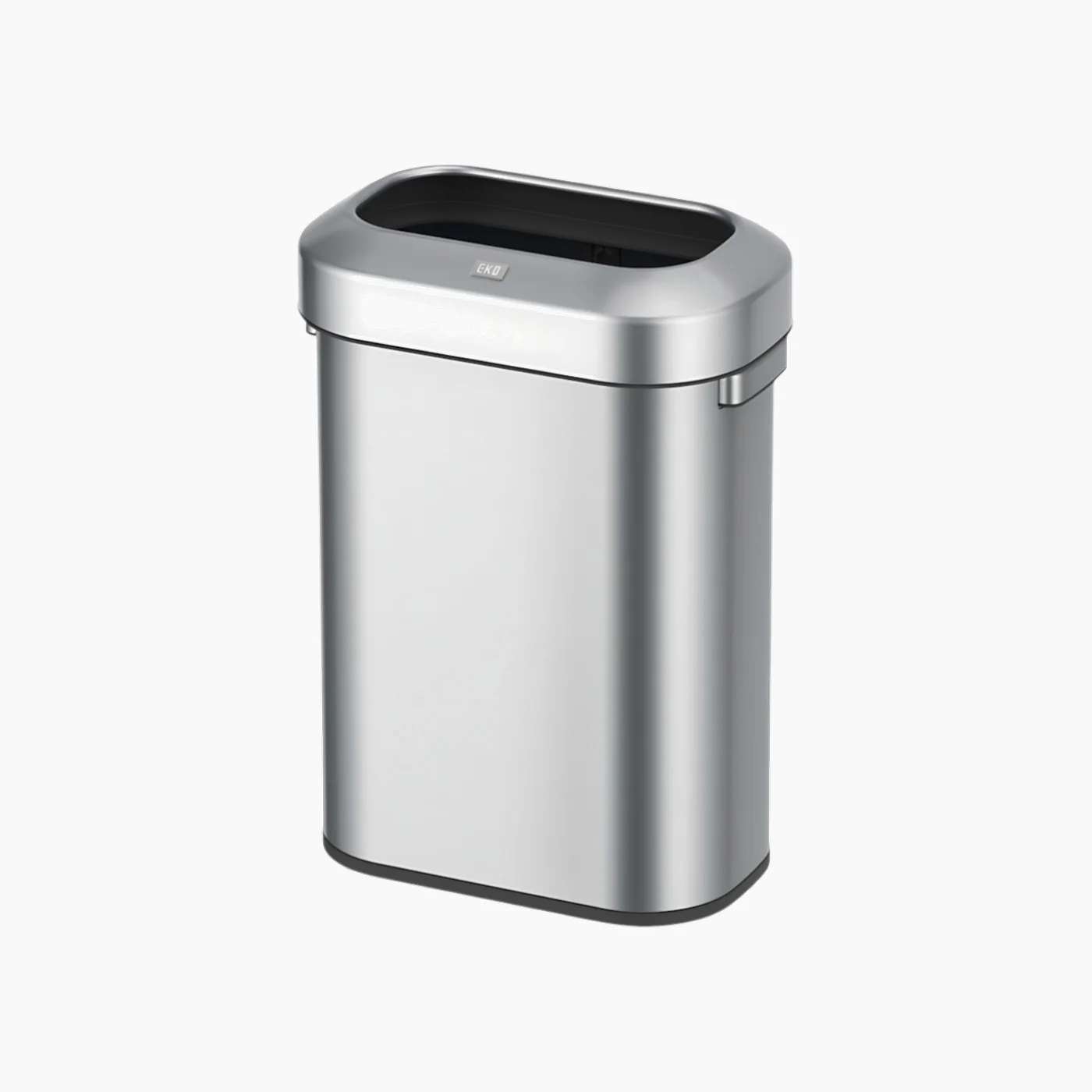 Eko Waste Bin Waste made of Stainless Steel Silver - Image 2