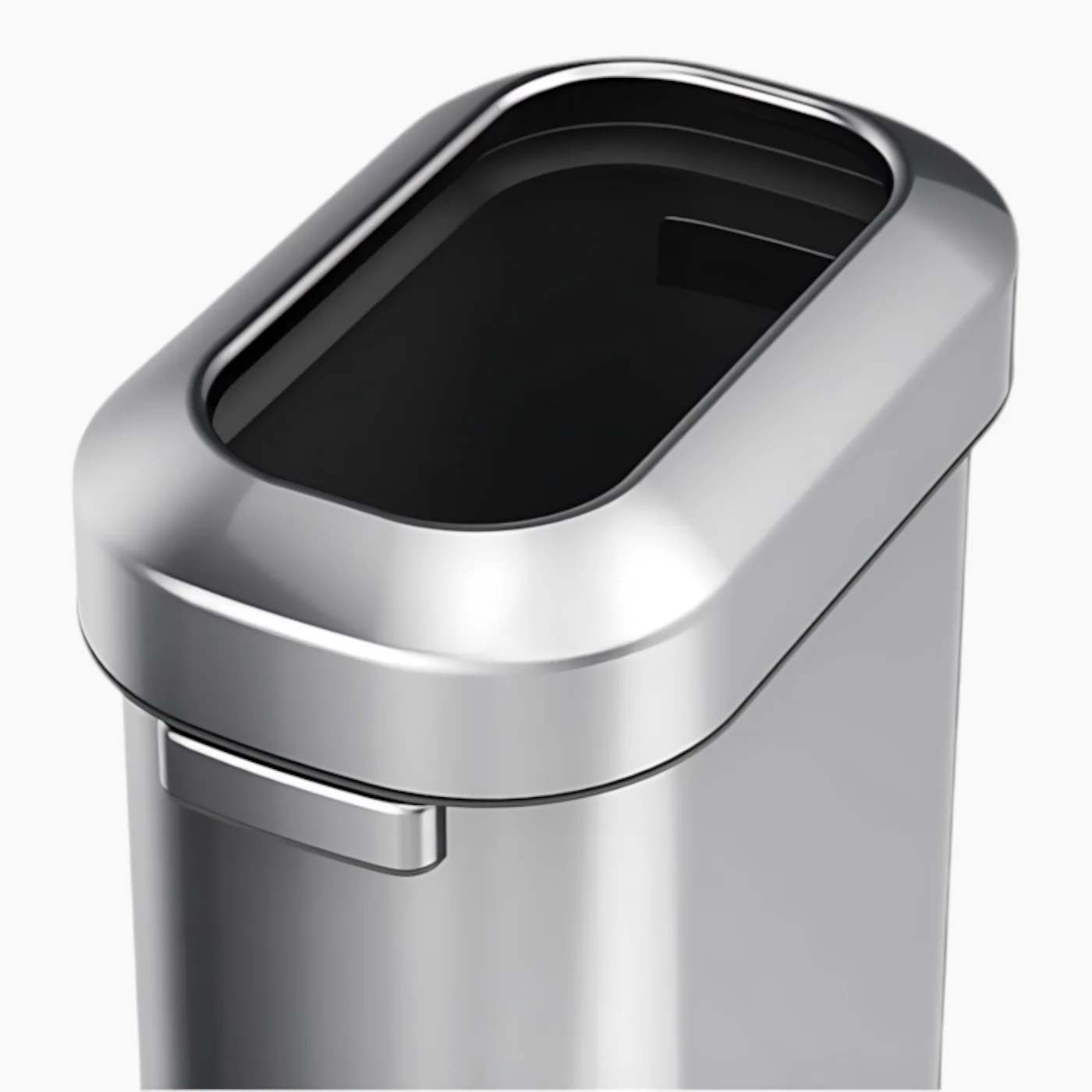 Eko Waste Bin Waste made of Stainless Steel Silver - Image 4