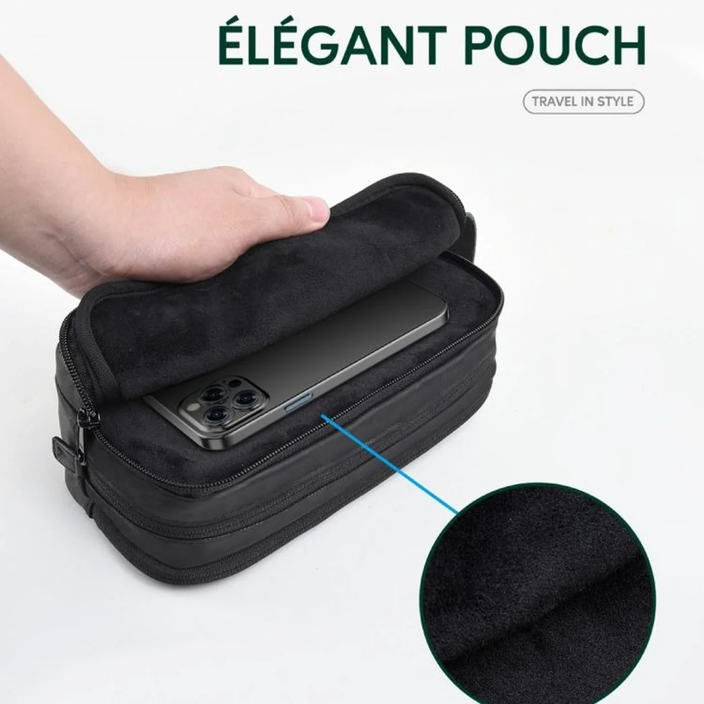 Green Lion Elegant Pouch - Image 6