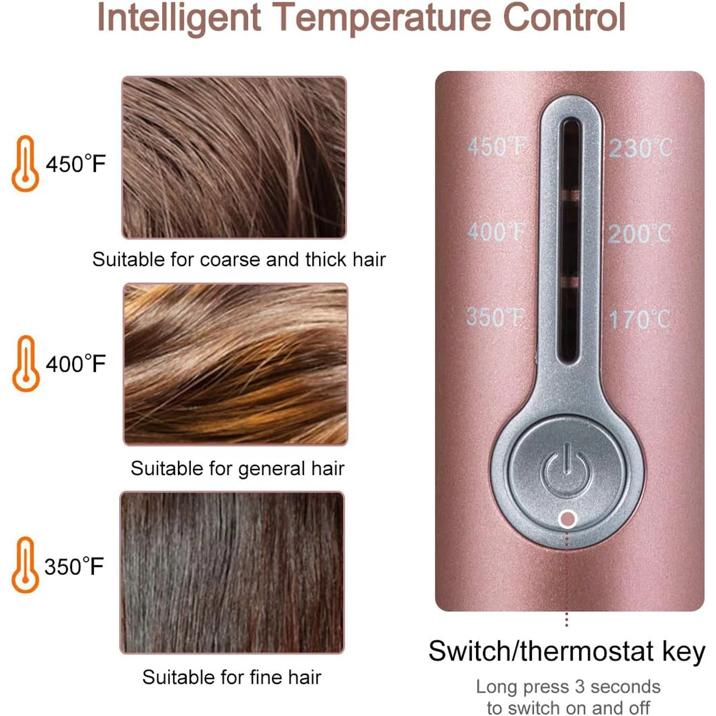 ENZO Automatic Hair Curler for Long Hair - Image 7