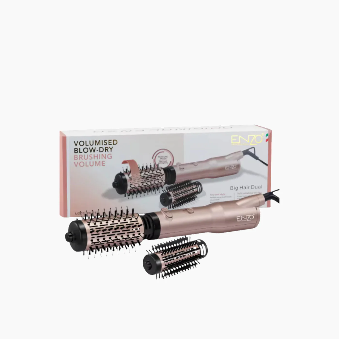 ENZO Heat Head Brush Luxurious Radiant Shine