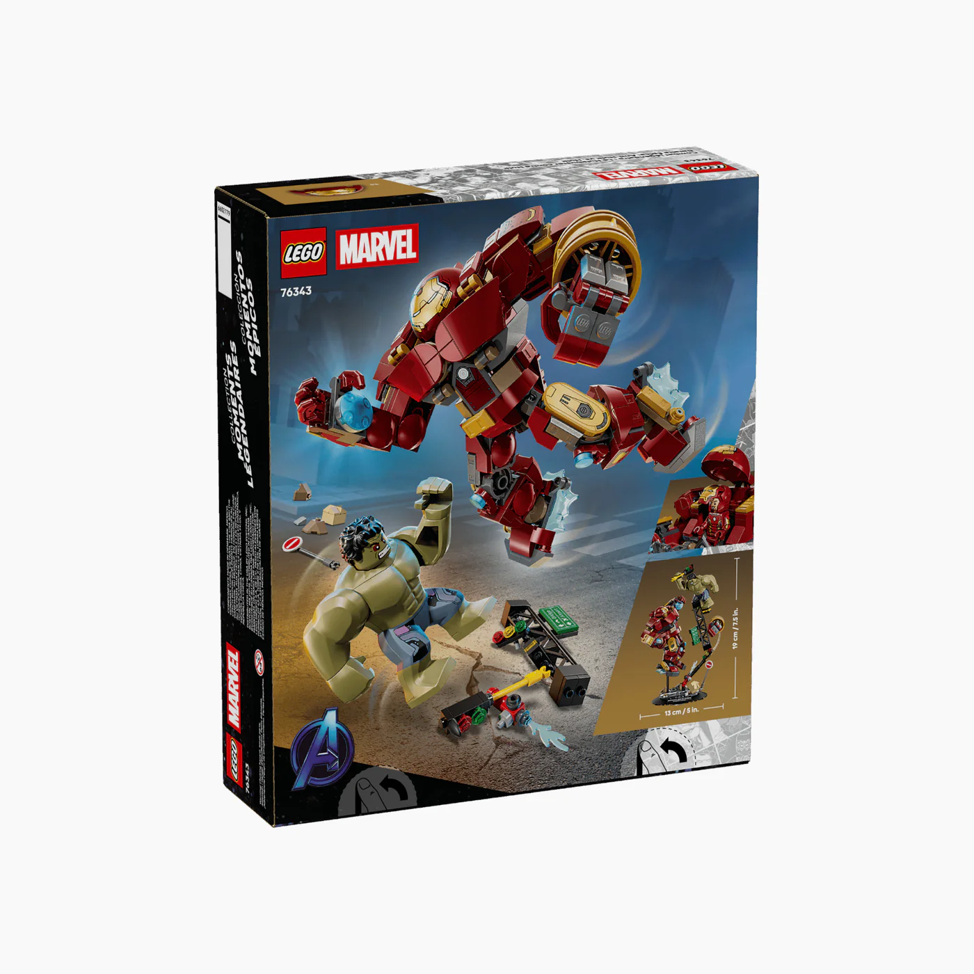 LEGO Epic attle: Hulkuster vs. The Hulk- 413 Pcs