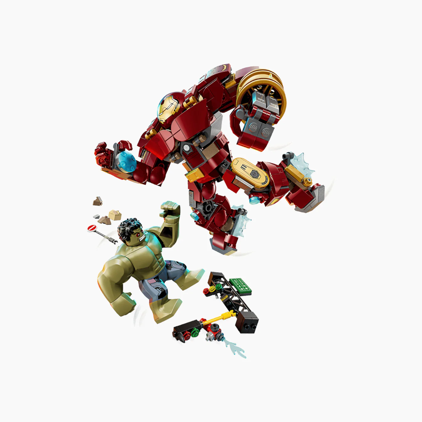 LEGO Epic attle: Hulkuster vs. The Hulk- 413 Pcs - Image 3