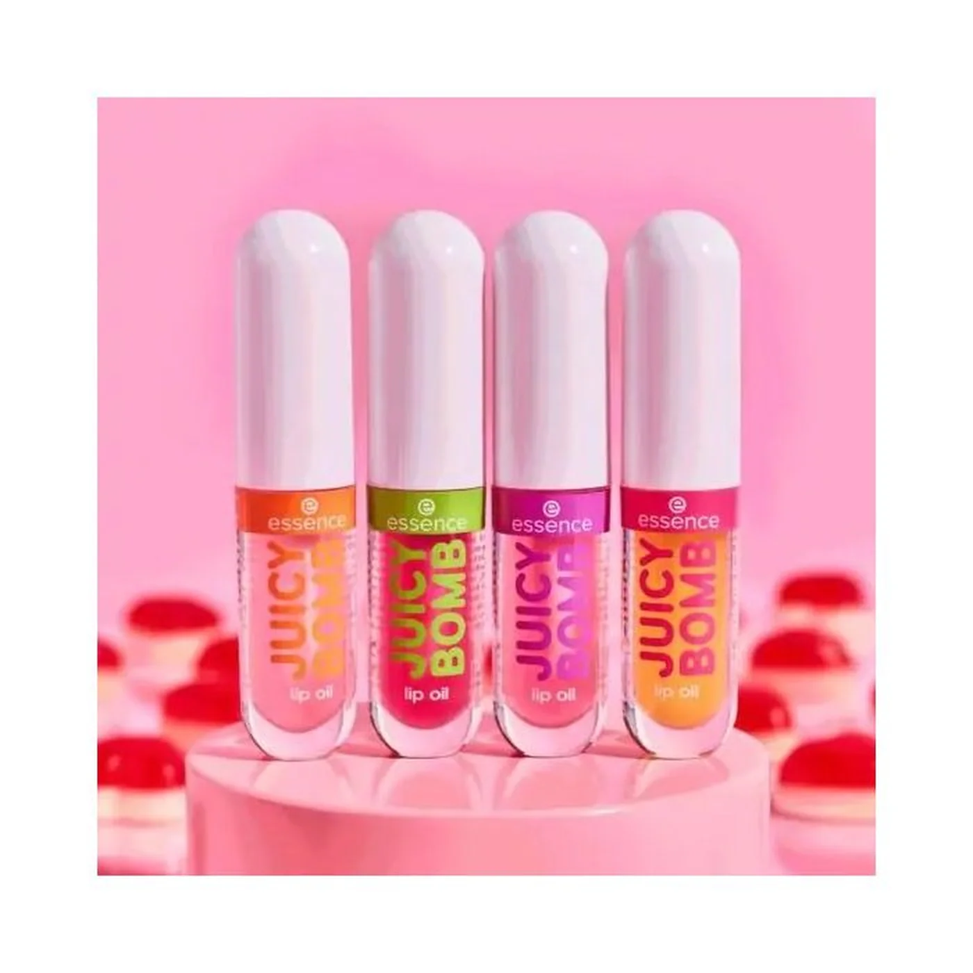 Essence Juicy Bomb Party Lip Oil 01 Peach Perfect - Image 3