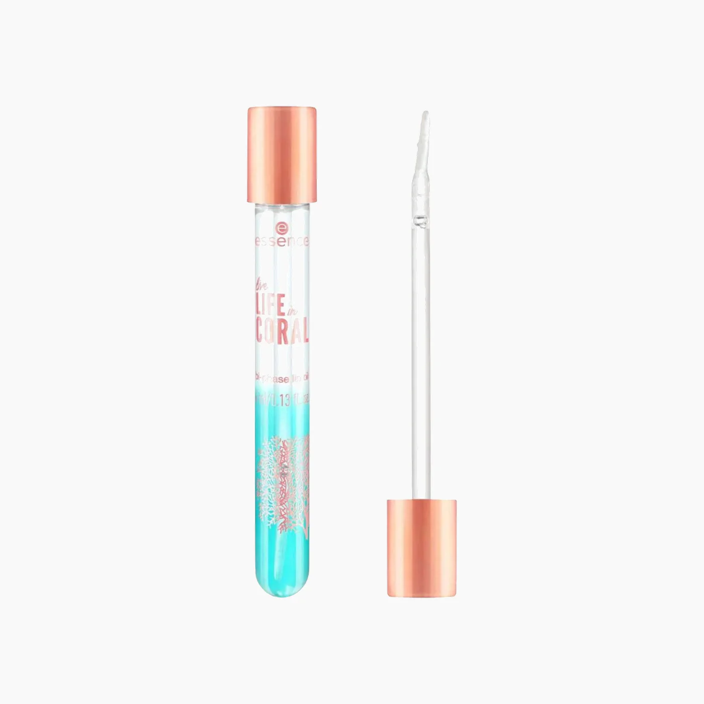 Essence Life In Coral Bi-Phase Lip Oil 01