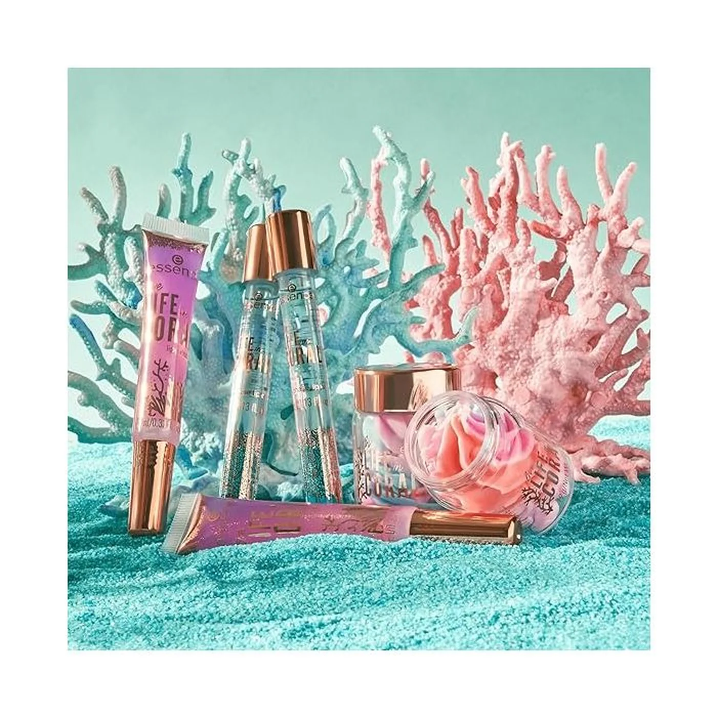 Essence Life In Coral Lip Gloss 01 - Image 2