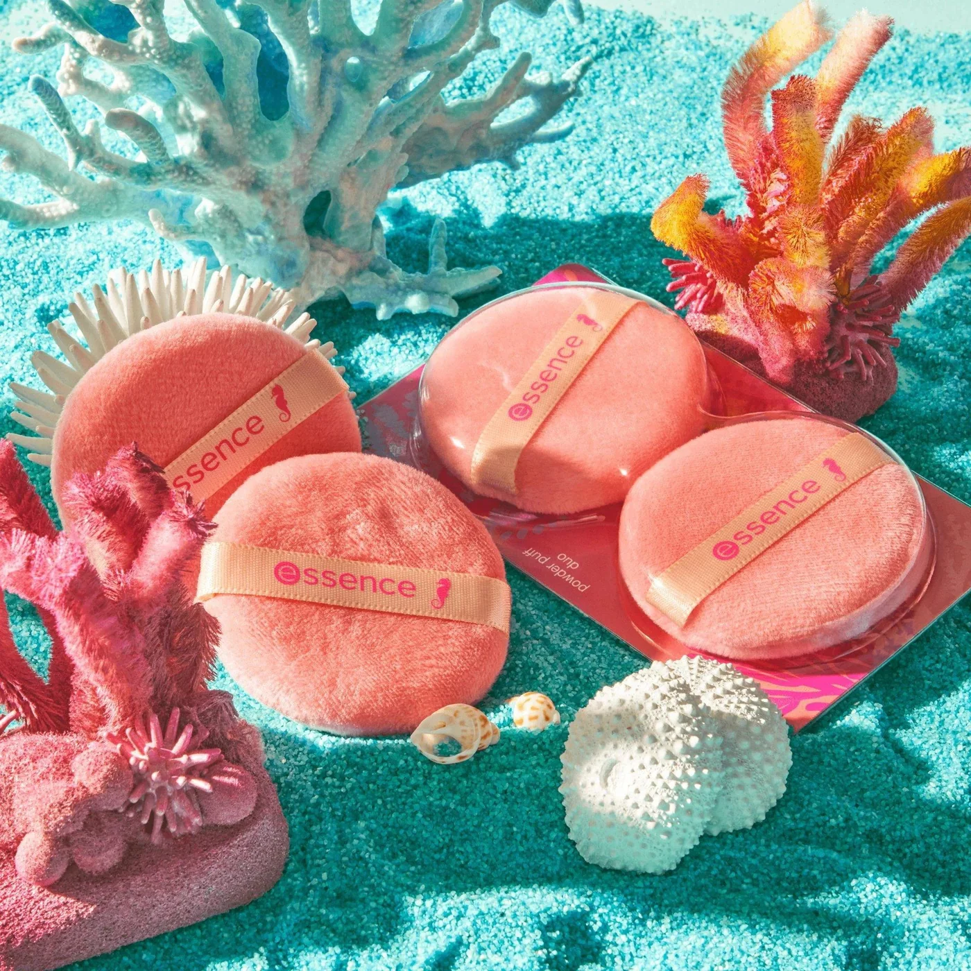 Essence Life In Coral Powder Puff Duo 01 - Image 3
