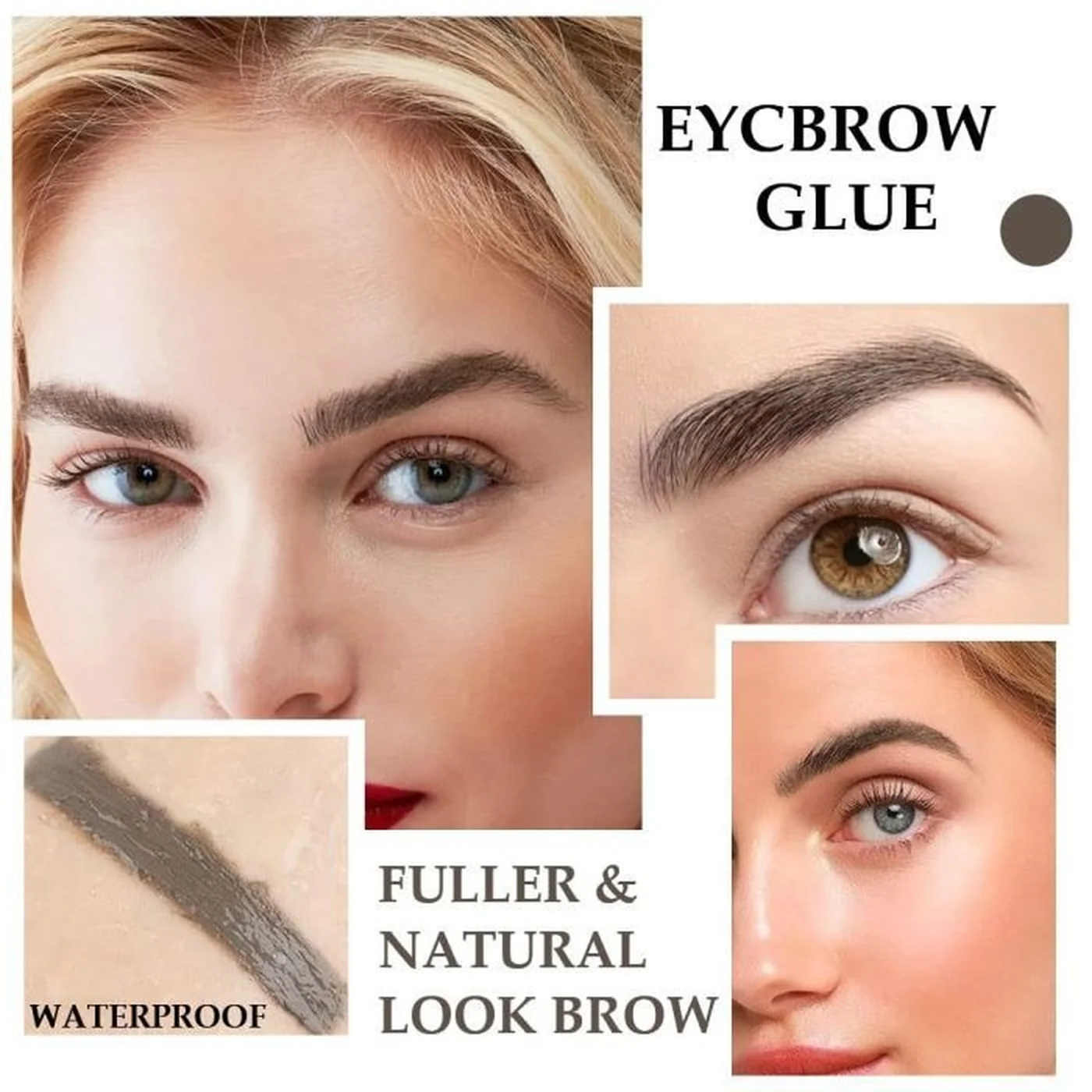 Essence Make Me Brow Eyebrow Gel Mascara 07 Dark Browny - Image 5