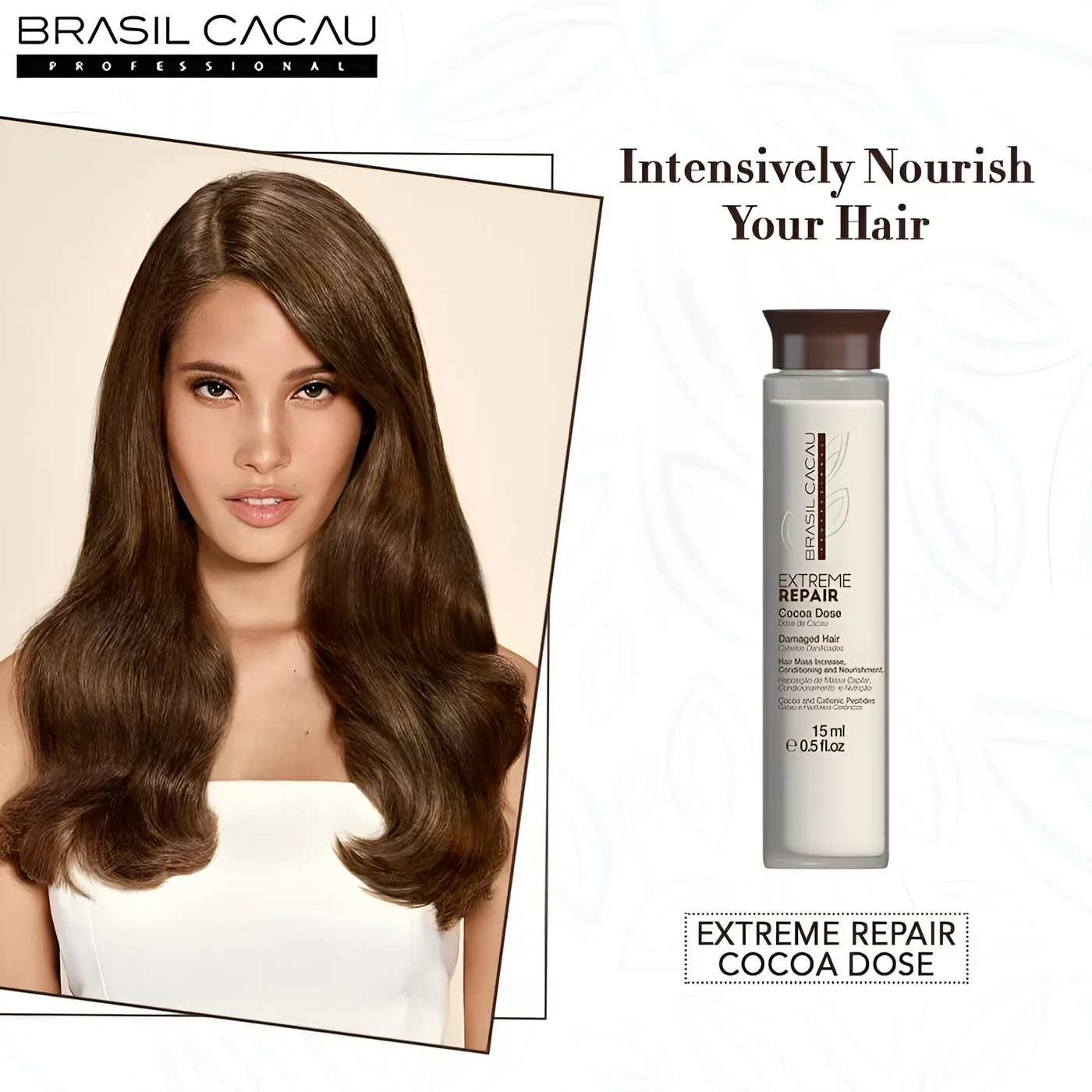 Brazil Cacau Extrem Repair Cacau Dose Intensive Hair Repair Treatment - Image 2