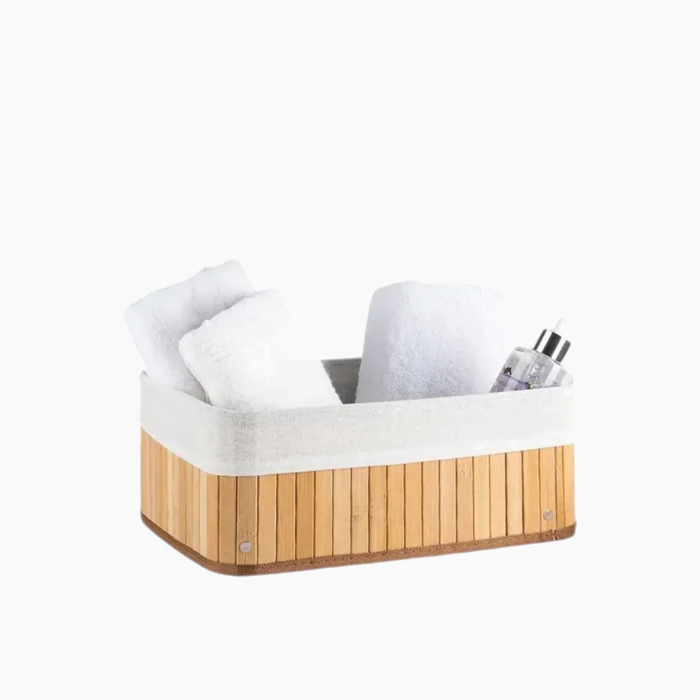 EH Living Fancy Foldable Basket Beige - Image 2