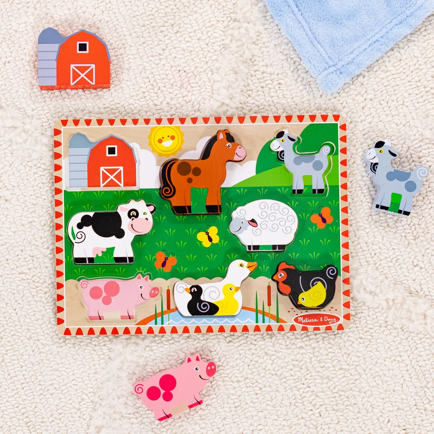 Farm Chunky Puzzle- 8 Pieces - Image 4