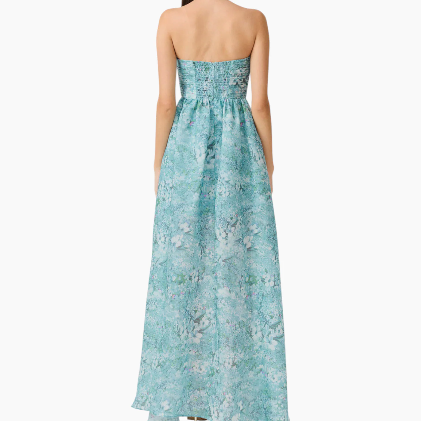 Elliott Faye Strapless Gown in Blue - Image 7