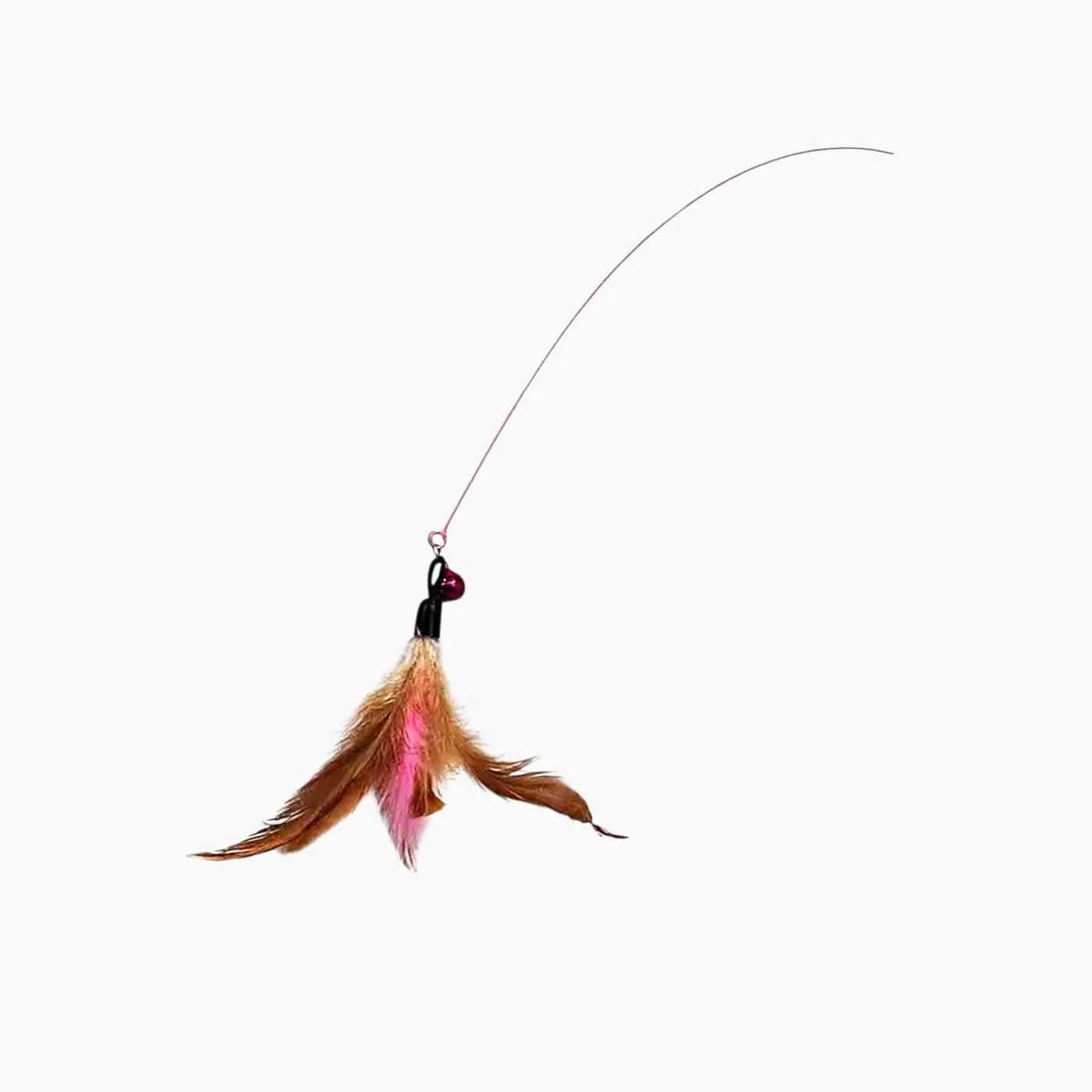 Pet Village Feather Decor Cat Teaser Stick - Image 2