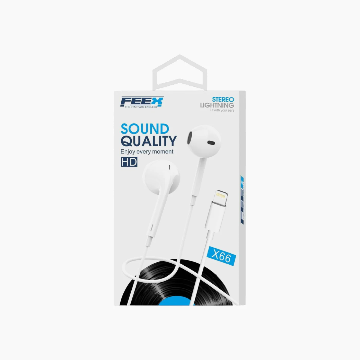 FEEX X66 Lightning Earphones - Image 3
