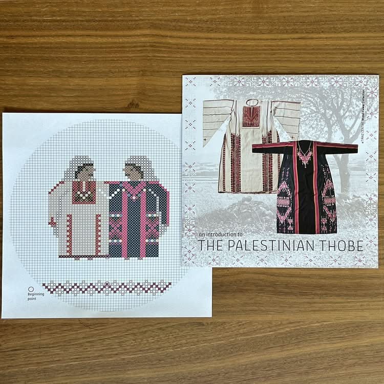 Folkglory Fellahin, Ramallah and Gaza Embroidery Kit - Image 5