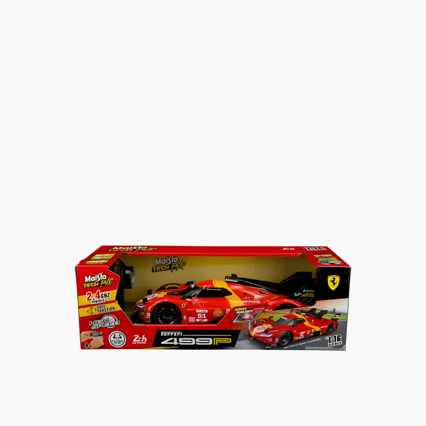 Maisto Burago Ferrari 499P LMH 1:16 RC - Image 7
