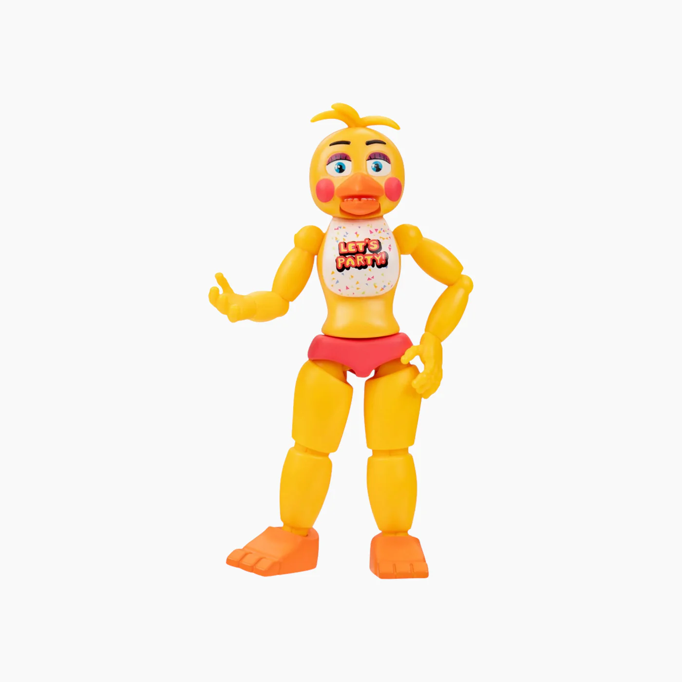 JAZWARES Five Nights at Freddy’s Toy Chica 5-Inch Articulated Figure