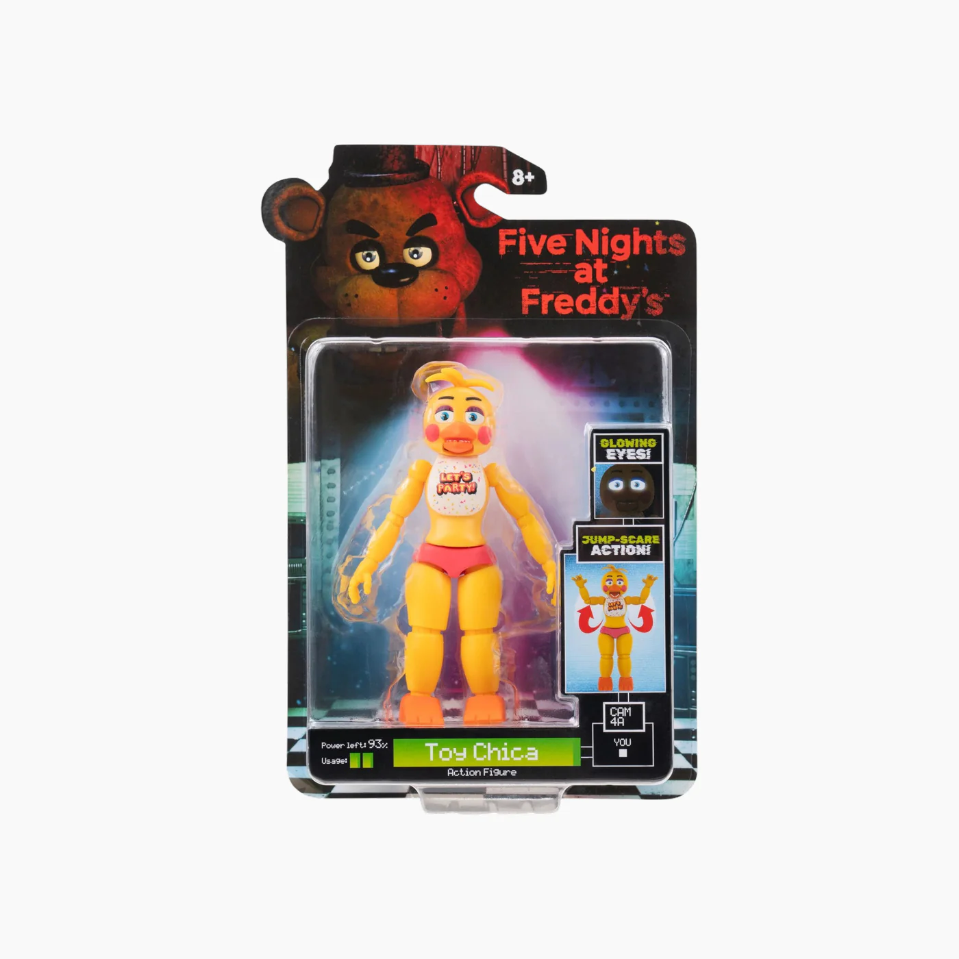 JAZWARES Five Nights at Freddy’s Toy Chica 5-Inch Articulated Figure - Image 5