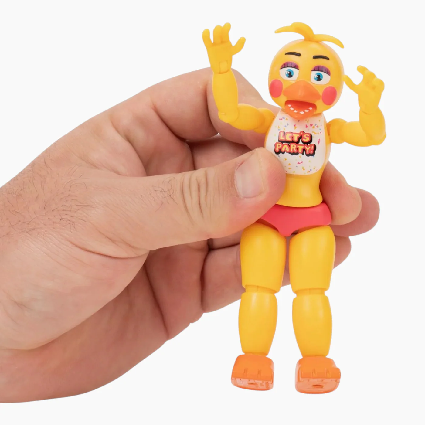 JAZWARES Five Nights at Freddy’s Toy Chica 5-Inch Articulated Figure - Image 7