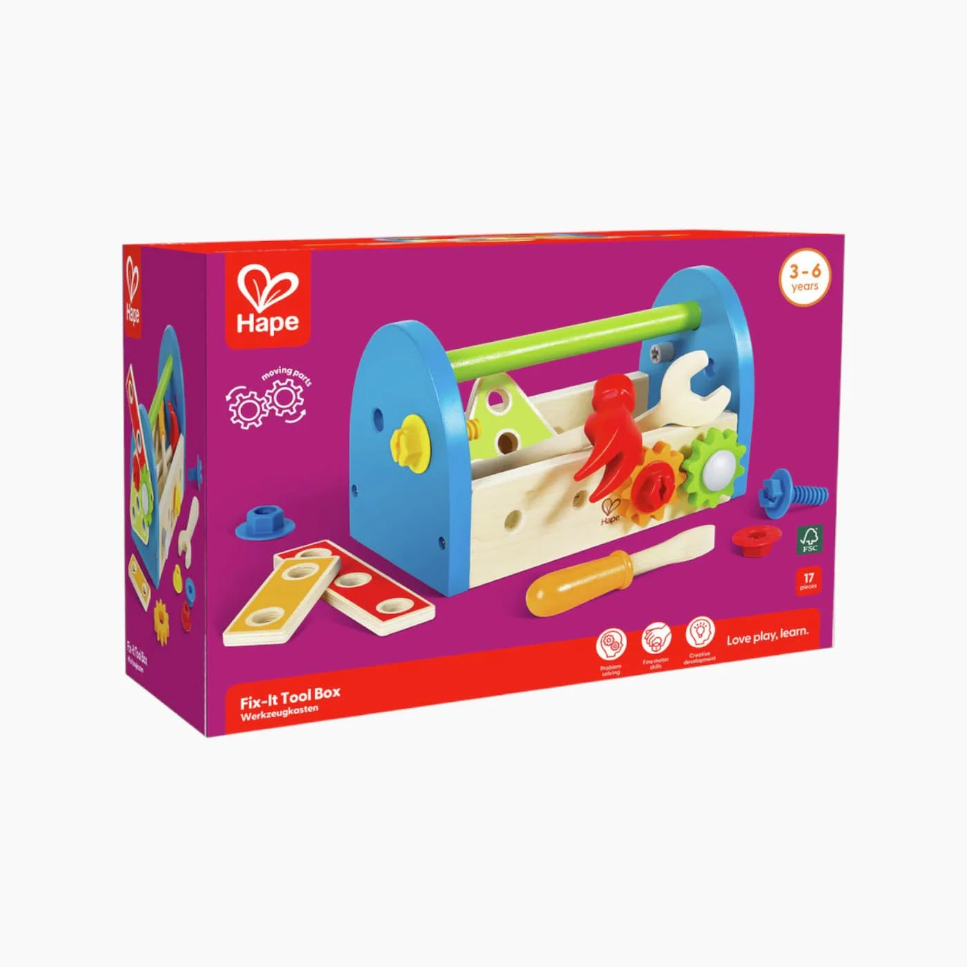 Hape Fix It Tool Box Playset - Image 3