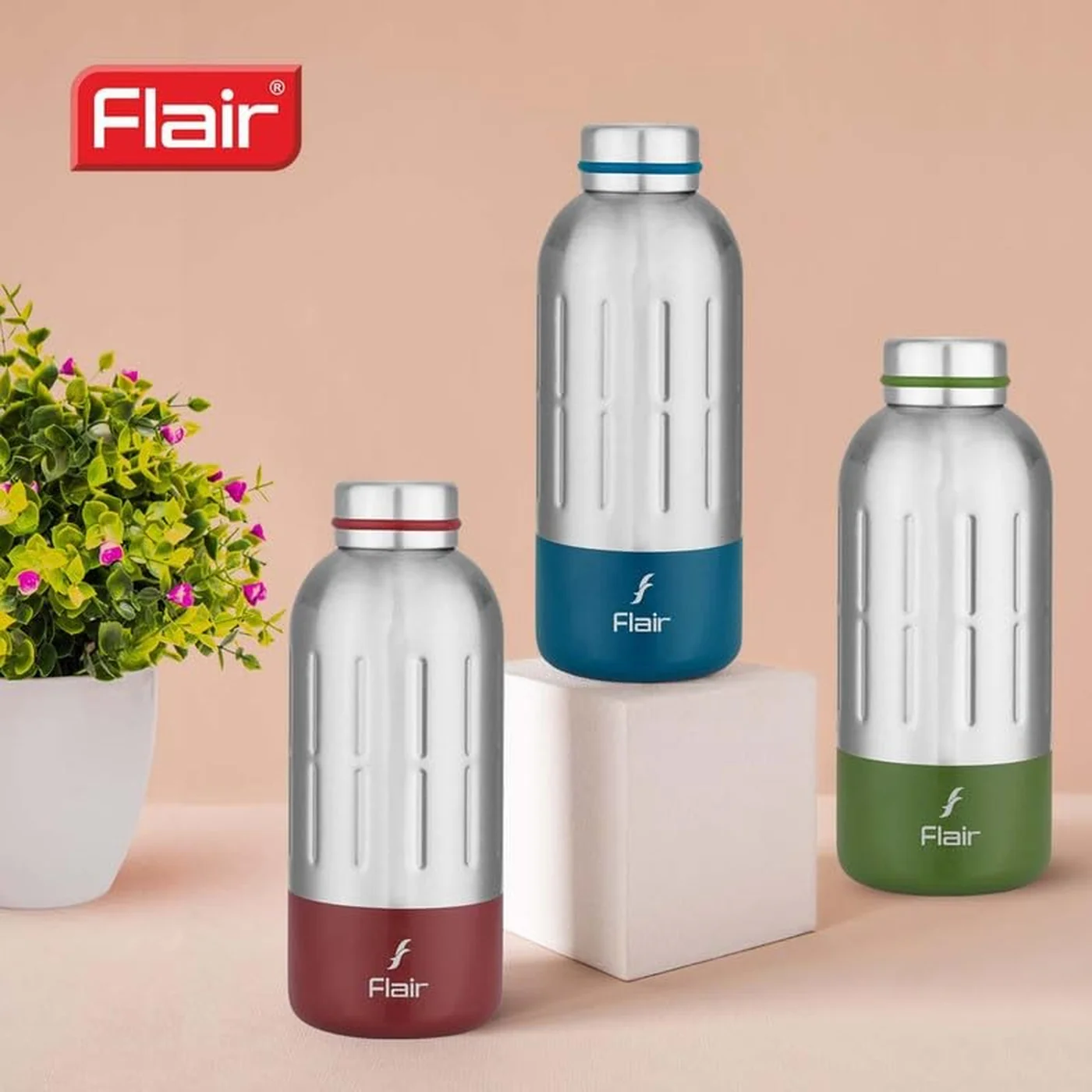 Flair Vacuum Insulated Steel Bottle - Image 10