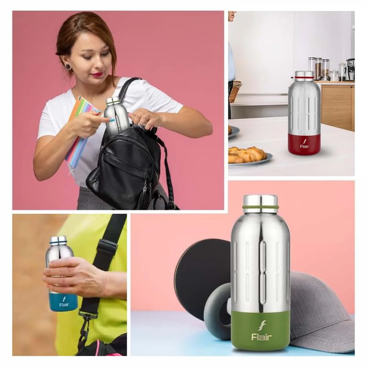 Flair Vacuum Insulated Steel Bottle - Image 11