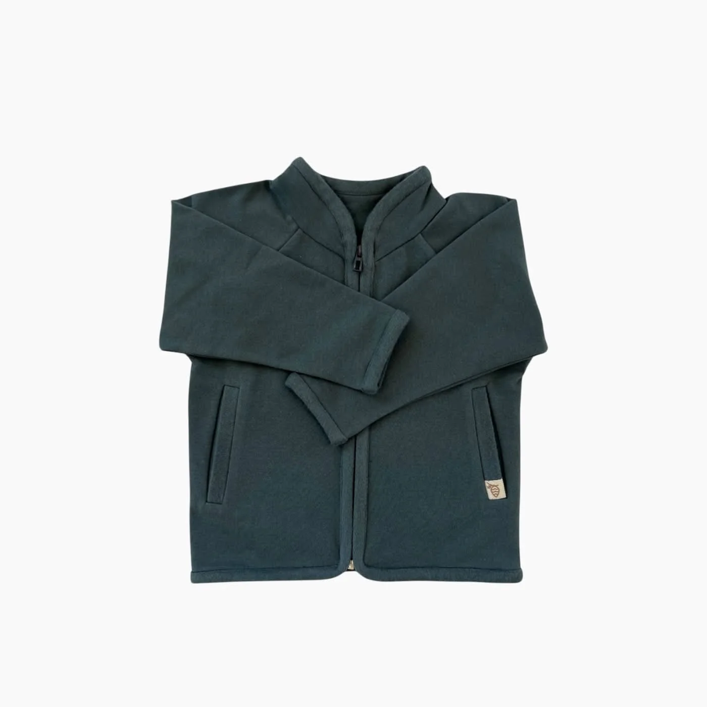 Little Nest Fleece Lined Zipped Sweater
