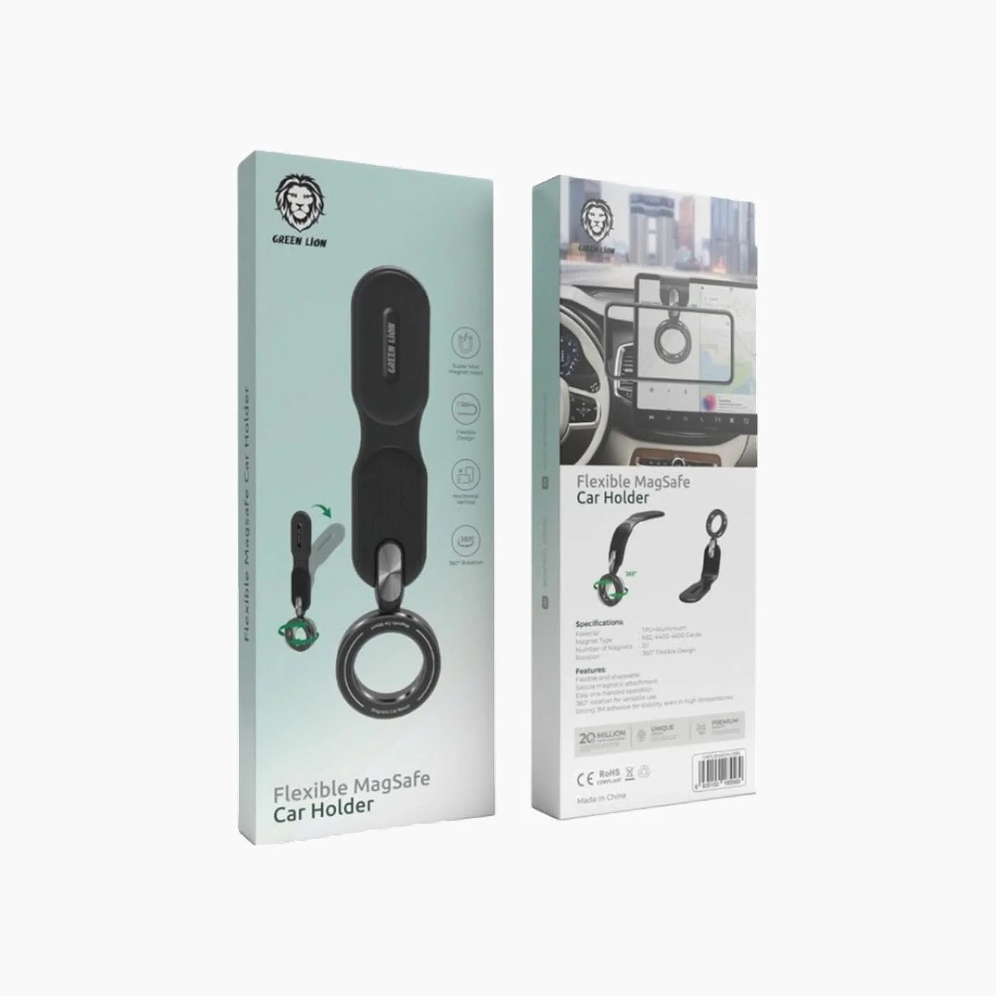 Green Lion Flexible MagSafe Car Holder - Image 3