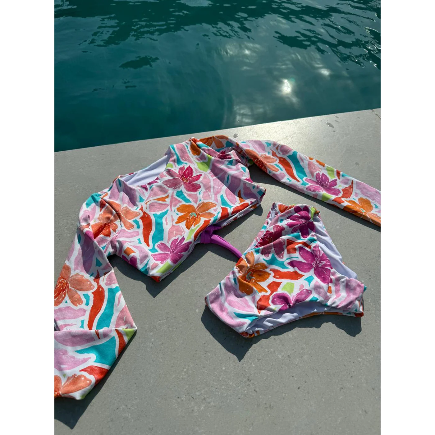 Sandy Toes Floral Swimsuit - Image 3
