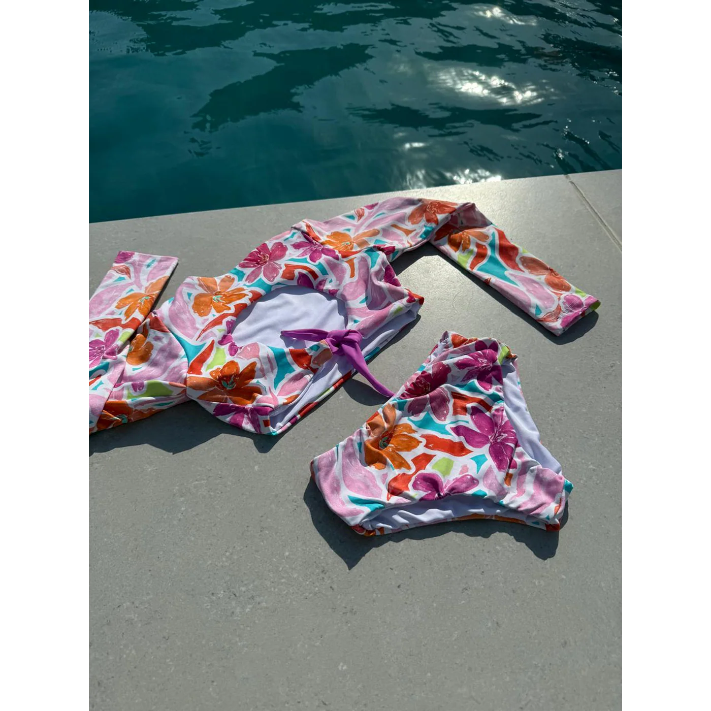 Sandy Toes Floral Swimsuit - Image 4