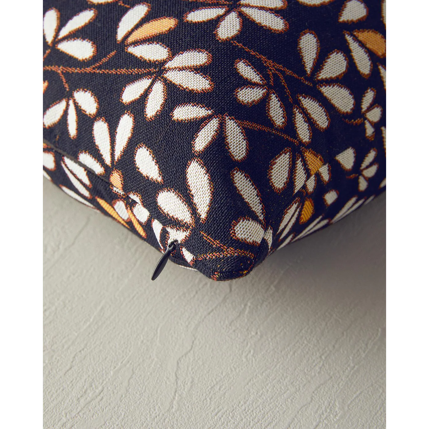 EH Living Floria Toss Pillow Cover 45x45 cm Black - Image 2