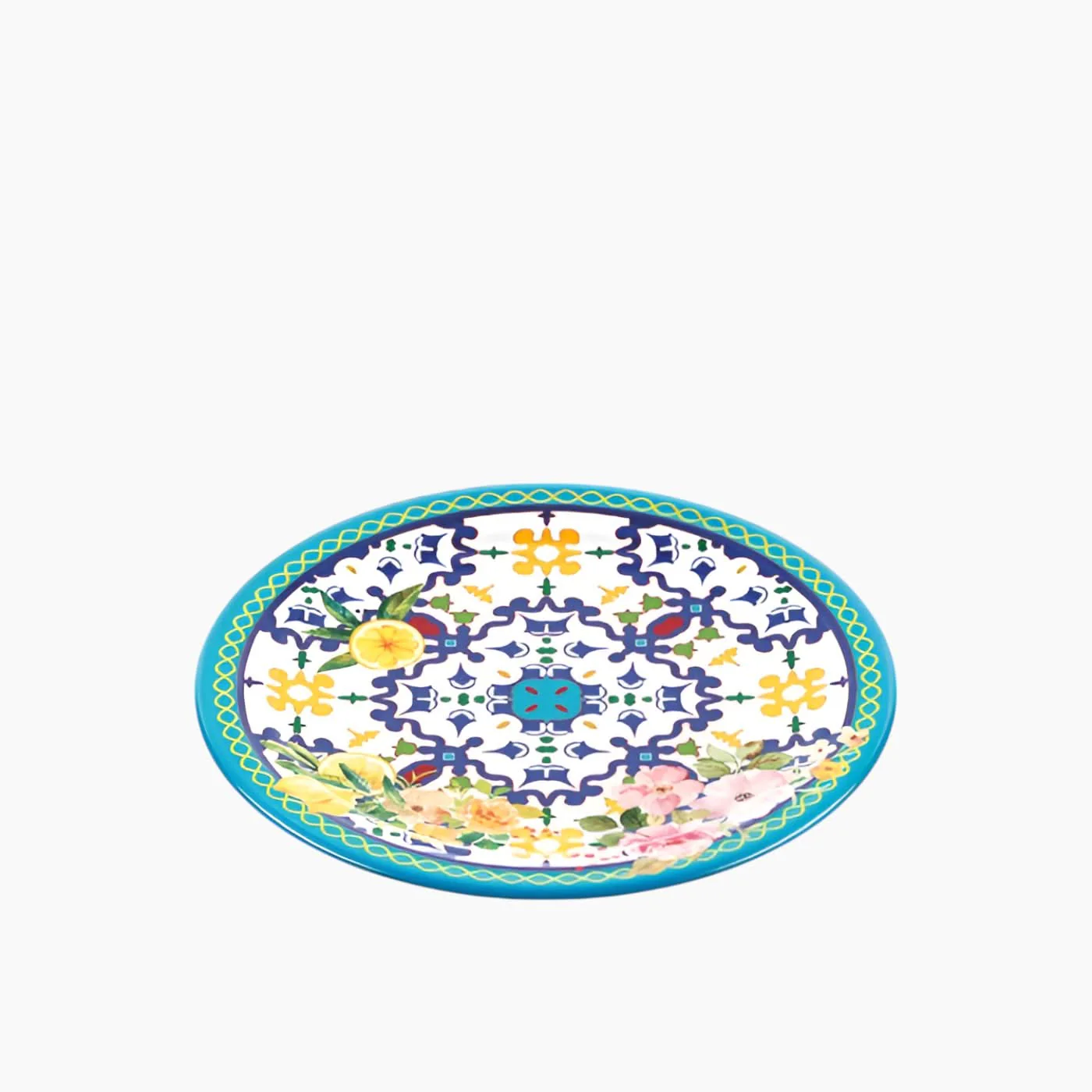 Guzzini Flower & Lemon Dessert Plate