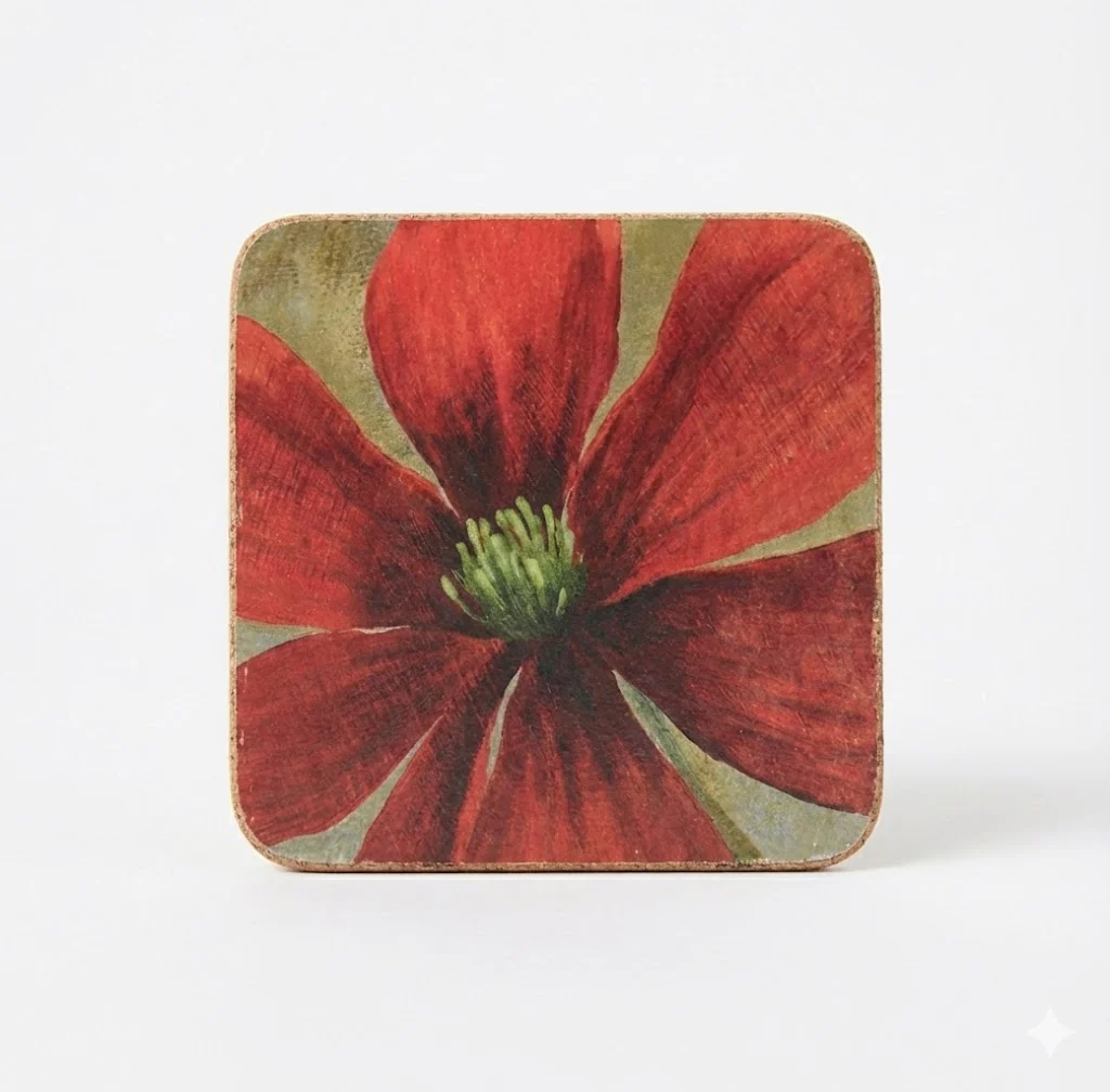 Kitchencraft Flower Study Coasters - Image 3