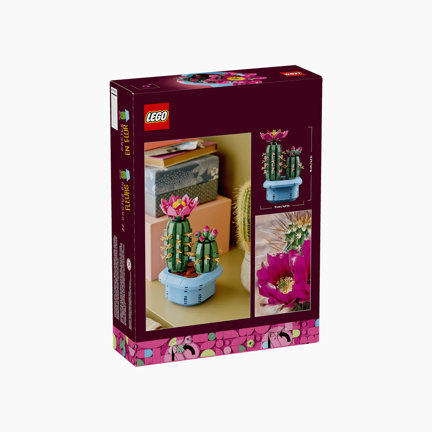 LEGO Flowering Cactus- 482 Pcs - Image 3