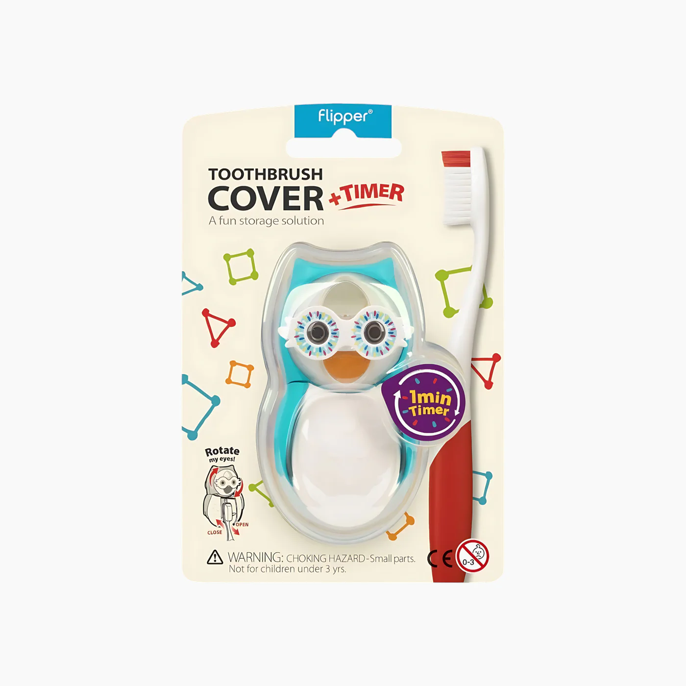 Flipper Toothbrush CoverOwl - Image 3