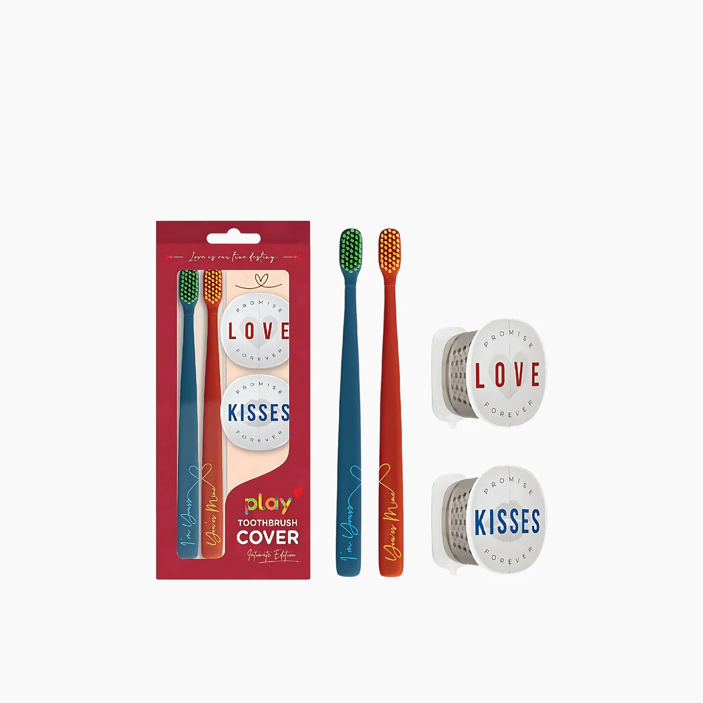 Flipper Toothbrush Cover & Toothbrush Play Ilove 2in1 Combo Pack - Image 3