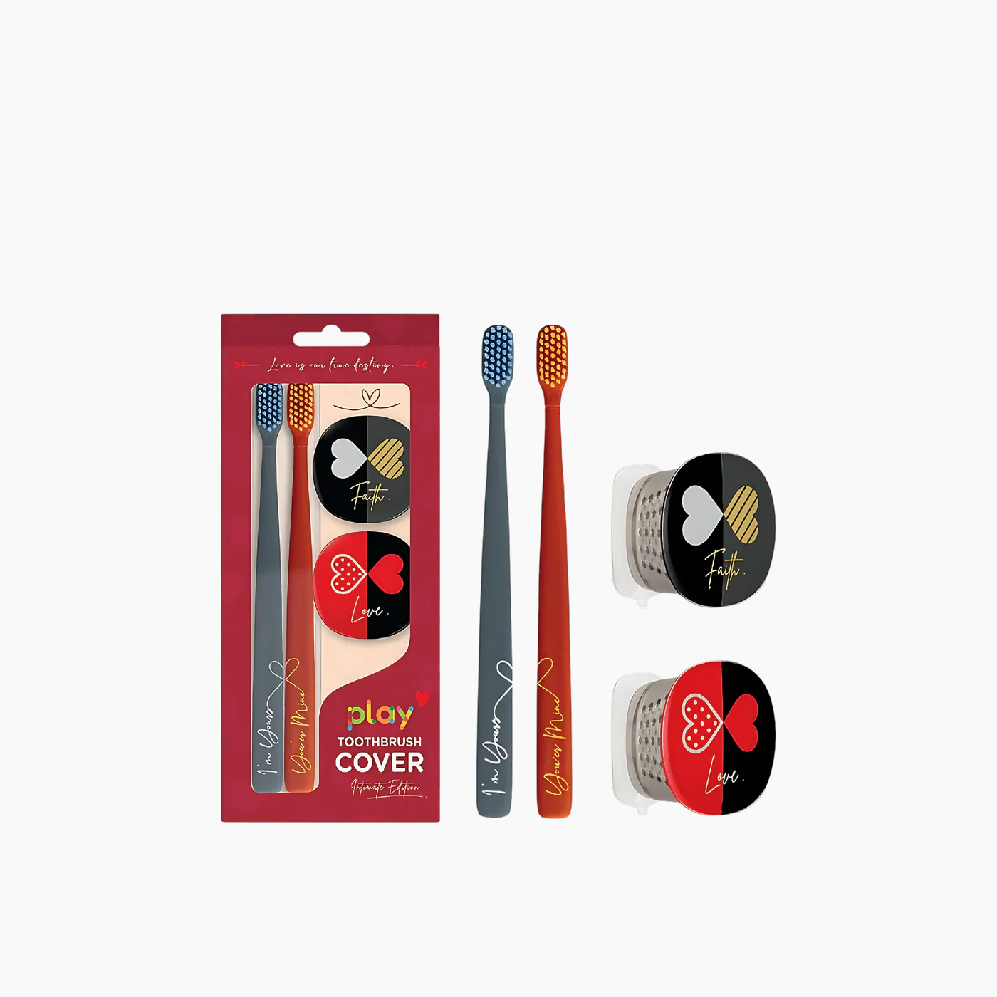 Flipper Toothbrush Cover & Toothbrush Play Ilove 2in1 Combo Pack - Image 4
