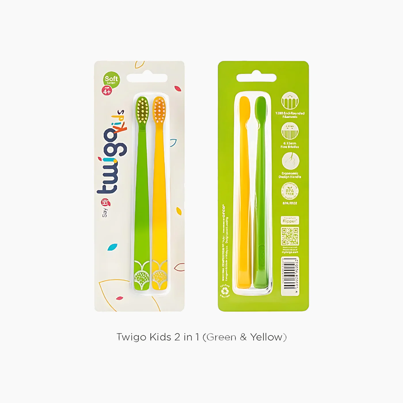 Flipper Twigo Toothbrush Kids 2pcs - Image 9