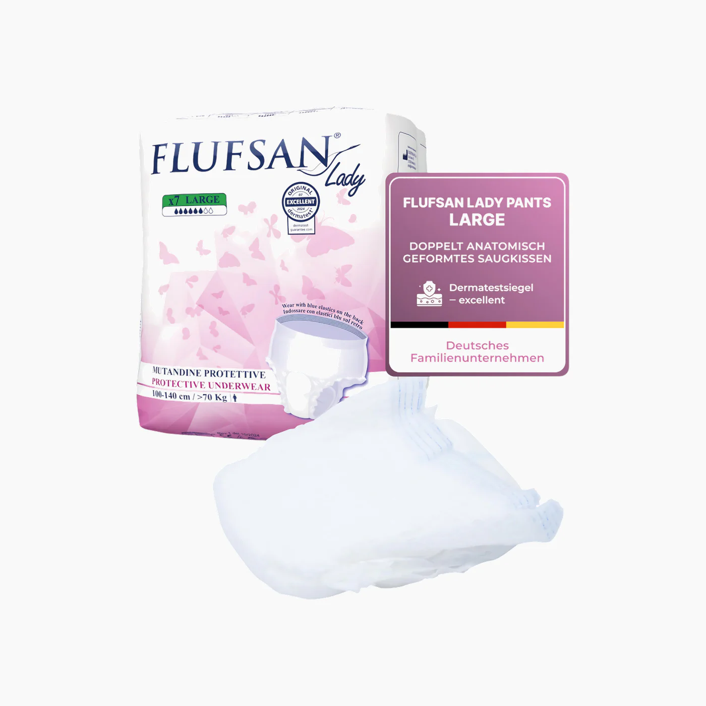 Flufsan Lady Pants Incontinence Underwear - Image 2