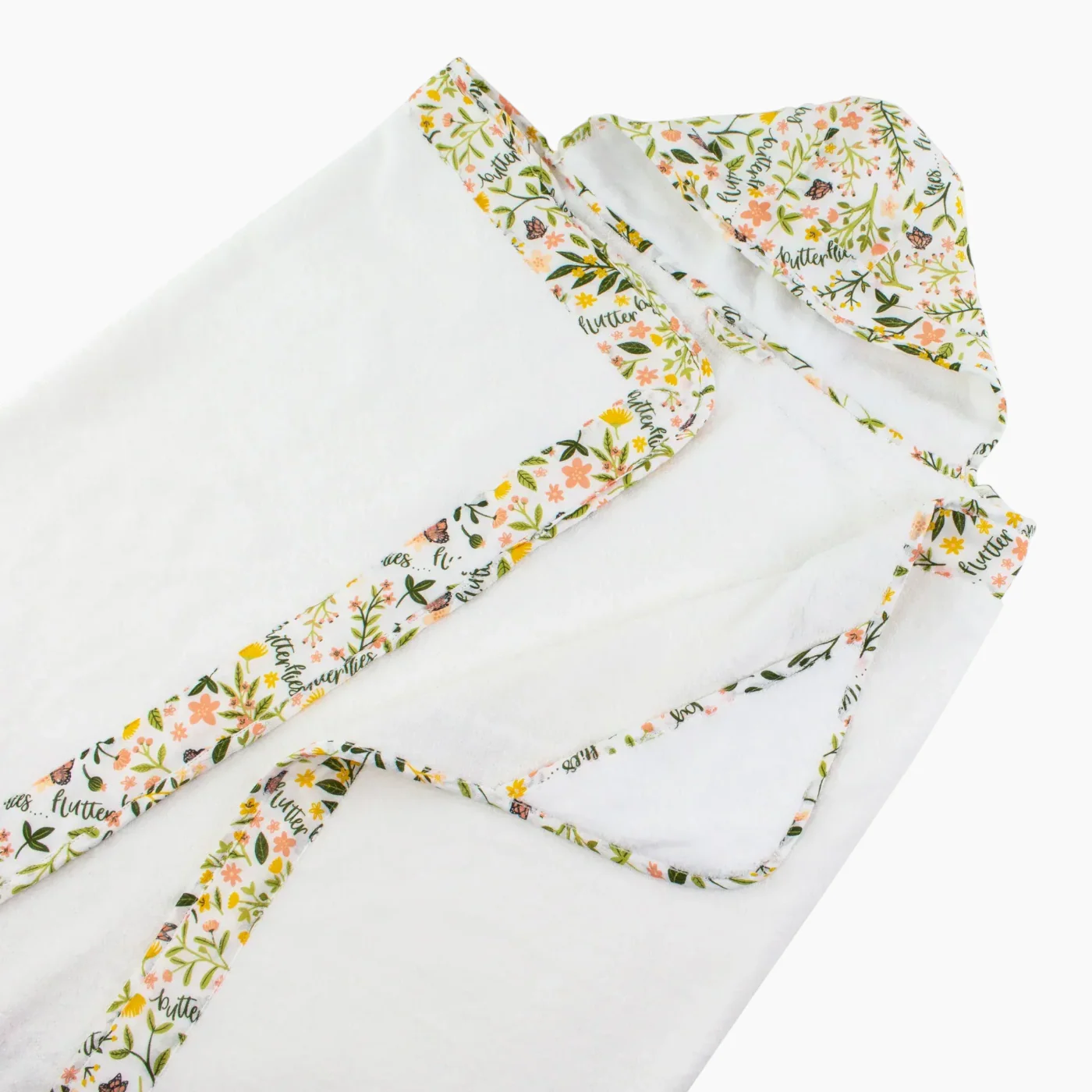 Bebe au Lait Flutterby Toddler Hooded Towel - Image 3